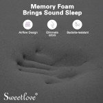 Sweetlove King Memory Foam Mattress with Bamboo Charcoal