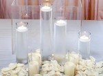 Tall Clear Glass Cylinder Vase for Events and Decor