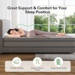 Sweetlove King Memory Foam Mattress with Bamboo Charcoal