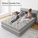 Sweetlove King Memory Foam Mattress with Bamboo Charcoal
