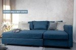 Navy Blue Slipcover for IKEA Friheten Sofa