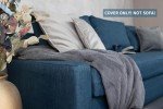 Navy Blue Slipcover for IKEA Friheten Sofa