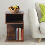 Compact Oak Nightstand with Drawers for Small Spaces