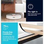 Alfordson Double Bed Frame with Tufted Headboard