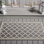 Safavieh Courtyard II Anthracite/Beige Area Rug
