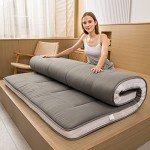 MAXYOYO Thick Japanese Floor Futon Mattress - Gray
