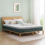 Zinus Queen Euro Top Cooling Pocket Spring Mattress