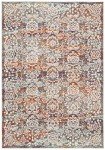 Boho Chic Damask Area Rug 6' x 9