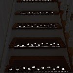 Paw Pattern Luminous Anti-Slip Stair Treads Set