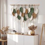 Large Boho Macrame Wall Hanging for Chic Decor