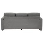 Stylish Light Grey 3-Seater Sectional Sofa Set