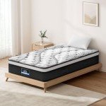 Giselle King Single Mattress with Euro Top