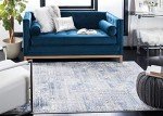 Amelia Modern Abstract Distressed Area Rug, 8' x 10
