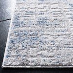 Amelia Modern Abstract Distressed Area Rug, 8' x 10