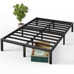 Zinus Elias Queen Metal Bed Frame 35cm