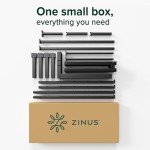 Zinus Elias Queen Metal Bed Frame 35cm