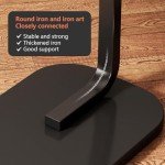 C Shaped Side Table for Small Spaces