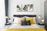 Framed Tropical Plants Canvas Art Set - 3 Pieces