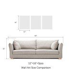 Framed Tropical Plants Canvas Art Set - 3 Pieces