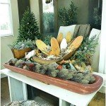 Rustic Hand-Carved Wooden Dough Bowl – 40 Inch