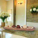 Rustic Hand-Carved Wooden Dough Bowl – 40 Inch