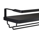 Rustic Wall Mounted Wine Rack Set of 2