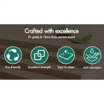 Alfordson Black Corner Makeup Vanity Desk Set