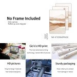 Boho Beige Wall Art Print Set of 3