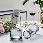 Clear Cylinder Glass Vase for Floral Displays