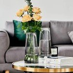 Clear Cylinder Glass Vase for Floral Displays