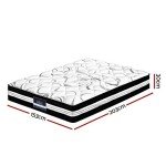 Giselle Queen Foam Mattress with 5-Zone Spring System