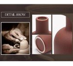 Ceramic Vase Set of 4 for Home Decor