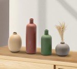Ceramic Vase Set of 4 for Home Decor