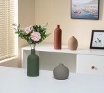 Ceramic Vase Set of 4 for Home Decor