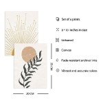 Set of 6 Boho Geometric Wall Posters