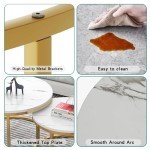 Set of 2 Modern Round Nesting Coffee Tables