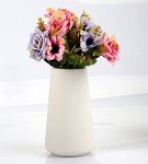 Elegant Matte Ceramic Vase for Flowers and Decor
