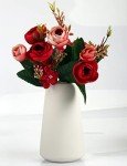 Elegant Matte Ceramic Vase for Flowers and Decor