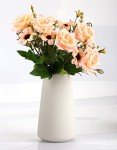 Elegant Matte Ceramic Vase for Flowers and Decor