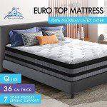 Starry Eucalyptus Queen Mattress with Memory Foam