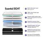 Starry Eucalyptus Queen Mattress with Memory Foam