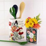 Book-Shaped Ceramic Vase for Home Decor