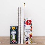 Book-Shaped Ceramic Vase for Home Decor