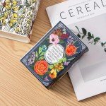 Book-Shaped Ceramic Vase for Home Decor