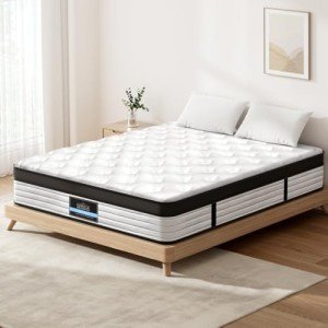 Giselle King Size Foam Mattress with 5-Zone Springs
