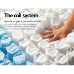 Giselle King Size Foam Mattress with 5-Zone Springs