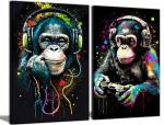 Cool Graffiti Gaming Canvas Wall Art for Rooms