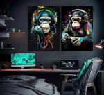 Cool Graffiti Gaming Canvas Wall Art for Rooms