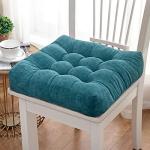 Modern Green Tufted Corduroy Seat Cushion 17x17