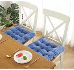 Modern Green Tufted Corduroy Seat Cushion 17x17